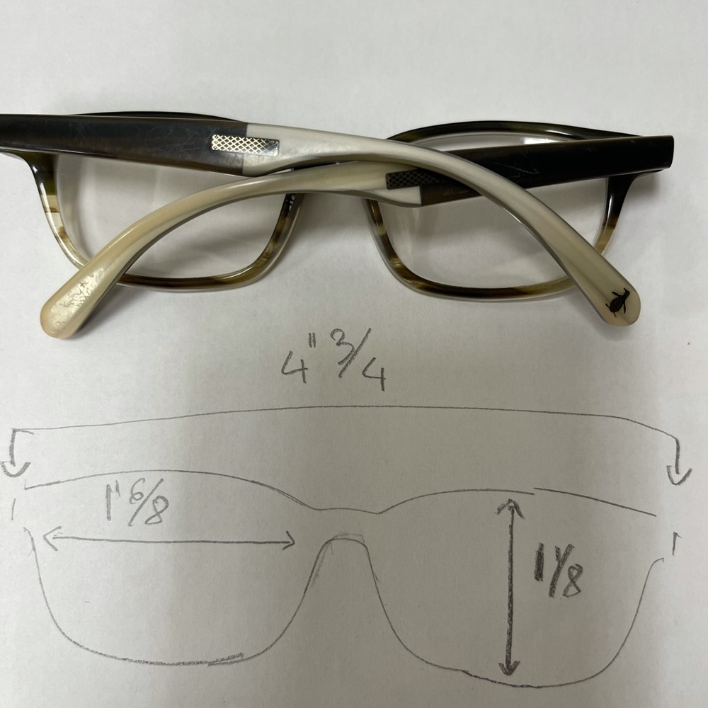 Youth glass frame